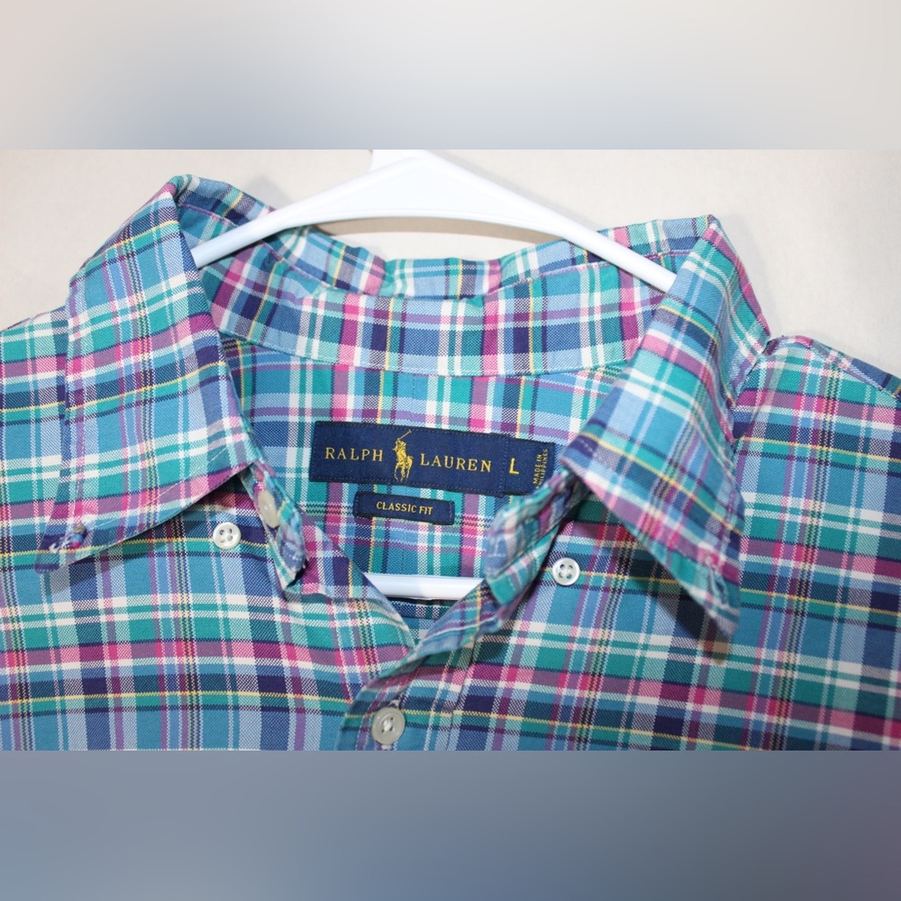 Ralph Lauren button down Polo - Picture 2 of 2